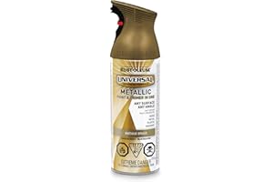 Rust-Oleum Universal Metallic Finish in Antique Brass, 312g
