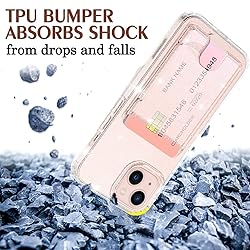 Petocase for iPhone 13 Wallet Case,Card Holder Slot