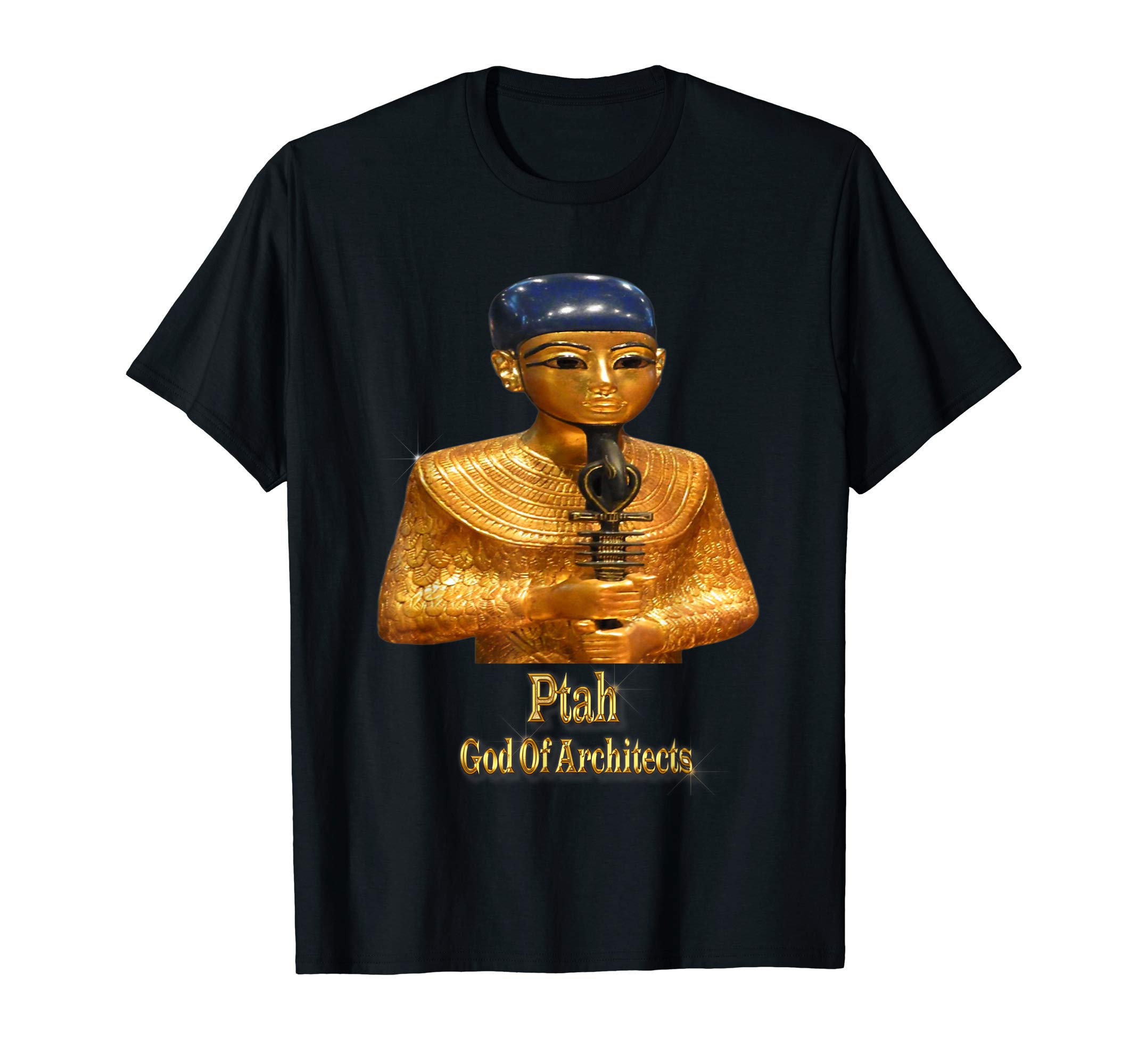 Famous ancient Statue of Ptah God of Architects old Egypt T-Shirt