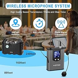 Hotec Wireless System with Dual Headset