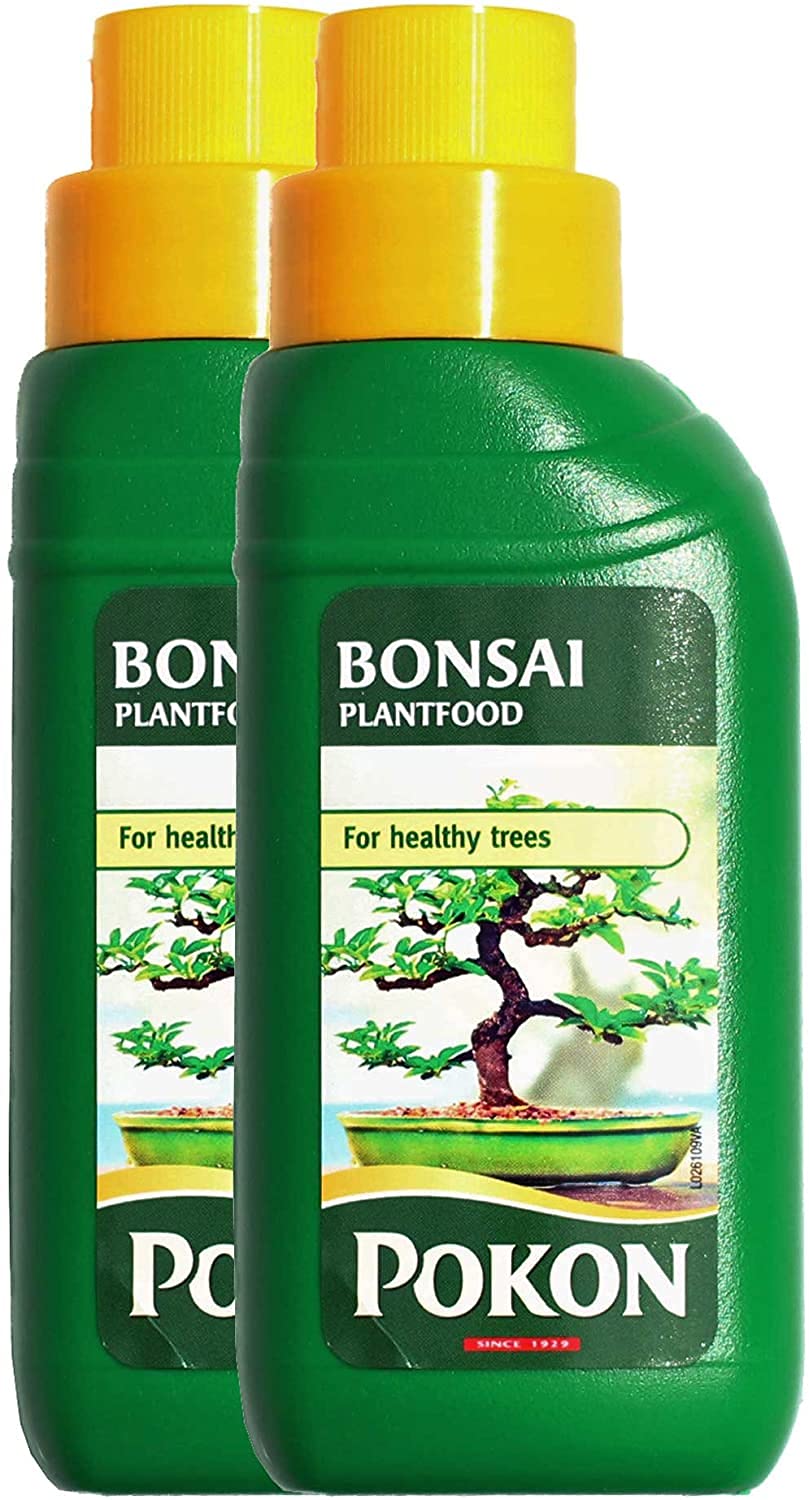 2 x Bottles of Liquid Bonsai Tree Feed for All Trees