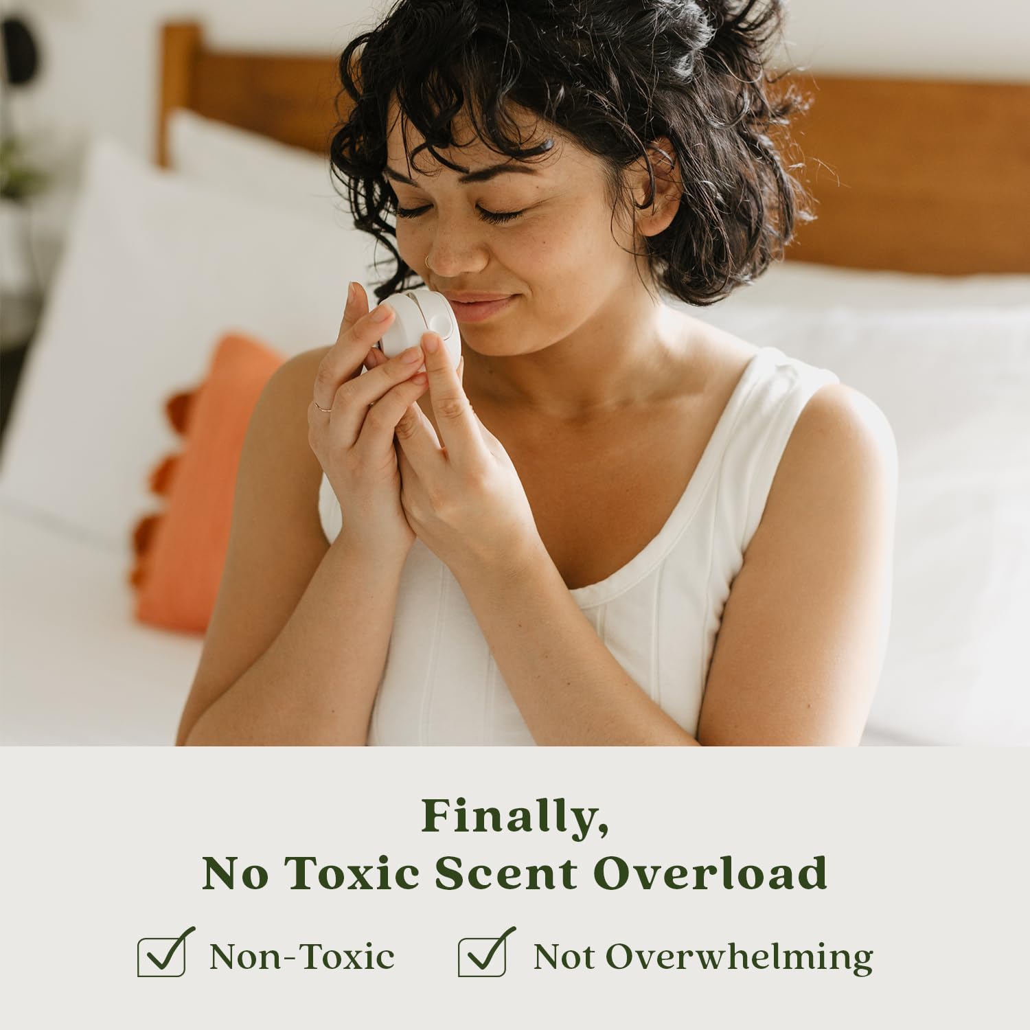 Enviroscent Non Toxic Air Freshener Plug-in Home Fragrance Last 45+ Days | Kit includes 1 Refillable Plug In Warmer & 1 Scent Refill (Rainwater & Bamboo)