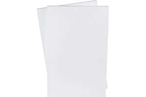 SILVERLAKELLC Silverlake Craft Foam Sheets - American-Made Hard Foam - 2-Pack 11x17x1" EPS Boards for Professional Projects & Displays