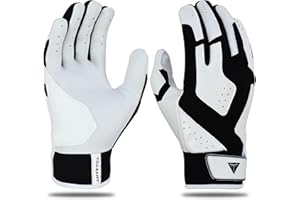 Trazant Baseball Batting Gloves for Adults & Youth – Lightweight, Breathable, Sheep Leather Palm, Flexible Fit Baseball & Sof