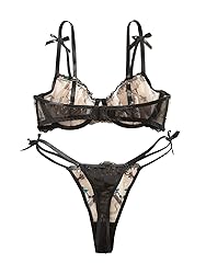 Lilosy Sexy Cute Underwire Push Up Strappy Heart