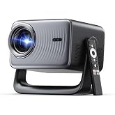 Dangbei N3 Max Smart Projector, 1000 ISO Lumens Sealed Optical Engine, Dolby Audio, 4K Support, Portable with Native Netflix &amp; VIDAA OS, Auto Focus &amp; Keystone, Home Theater for Ceiling/Outdoor