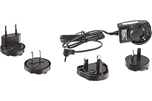 Mazur Instruments PRM-AC-INTL International AC Adapter with 58" Cable and L-Type DC Plug, for PRM-8000/9000 Geiger Counter and Nuclear Radiation Monitors