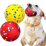 Petcare 2 Pack Dog Balls, Upgraded Indestructible