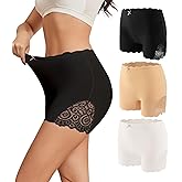 Banamic Women's Boyshorts Underwear Seamless Boy Shorts Panties Soft Stretch Boxer Briefs