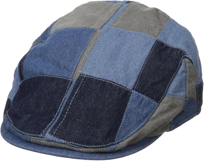 mens patchwork hat