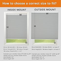 Persilux Blackout Cellular Shades Cordless Window