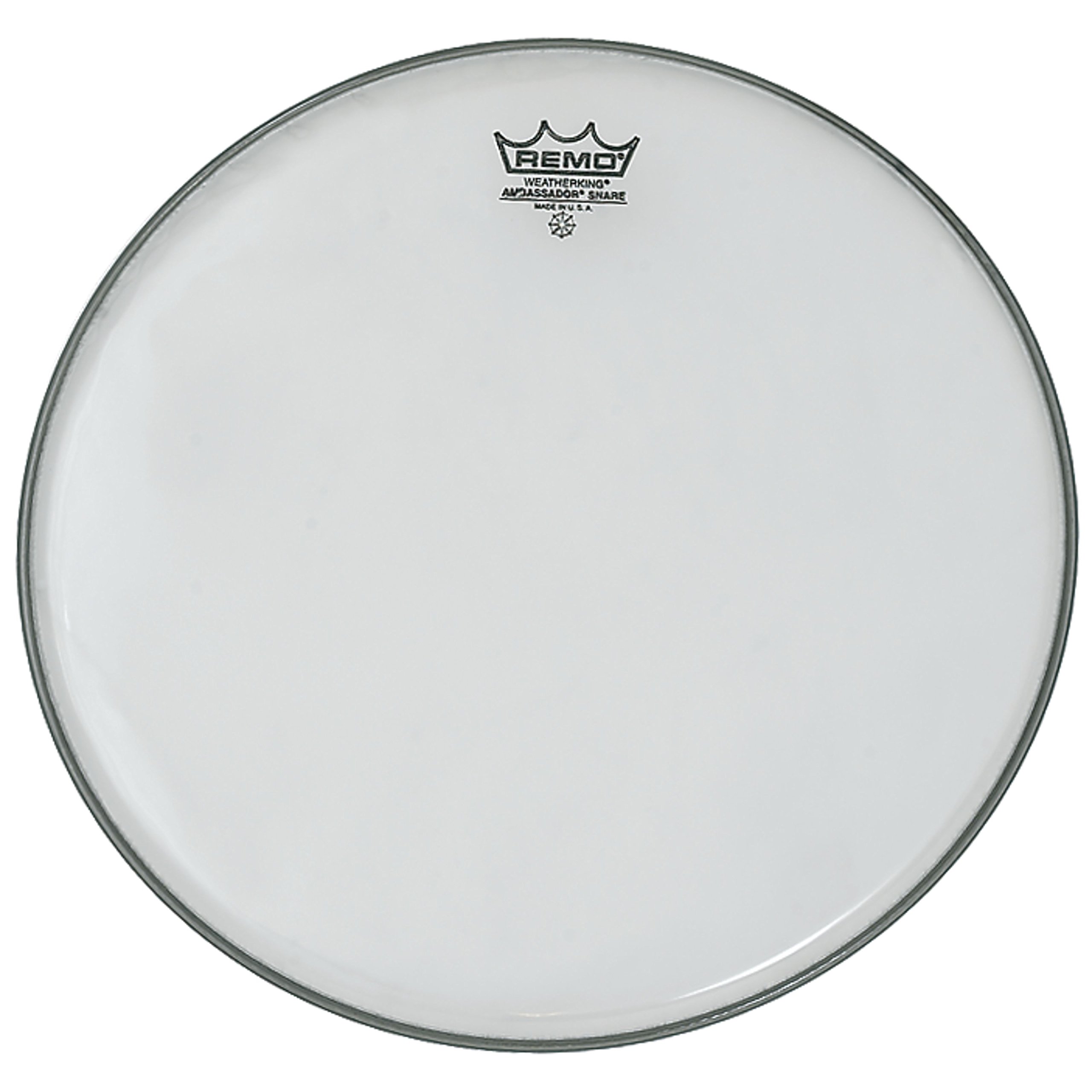Remo Resonant Drumhead Ambassador Clear for Snare Drum - 13" - SA-0113-00
