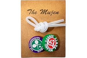 The Mujen Silicone Rubber String Tennis Racket Dampener, 3 Pack Dampeners, Vibration Dampener, Tennis Elbow, Reduce Vibration