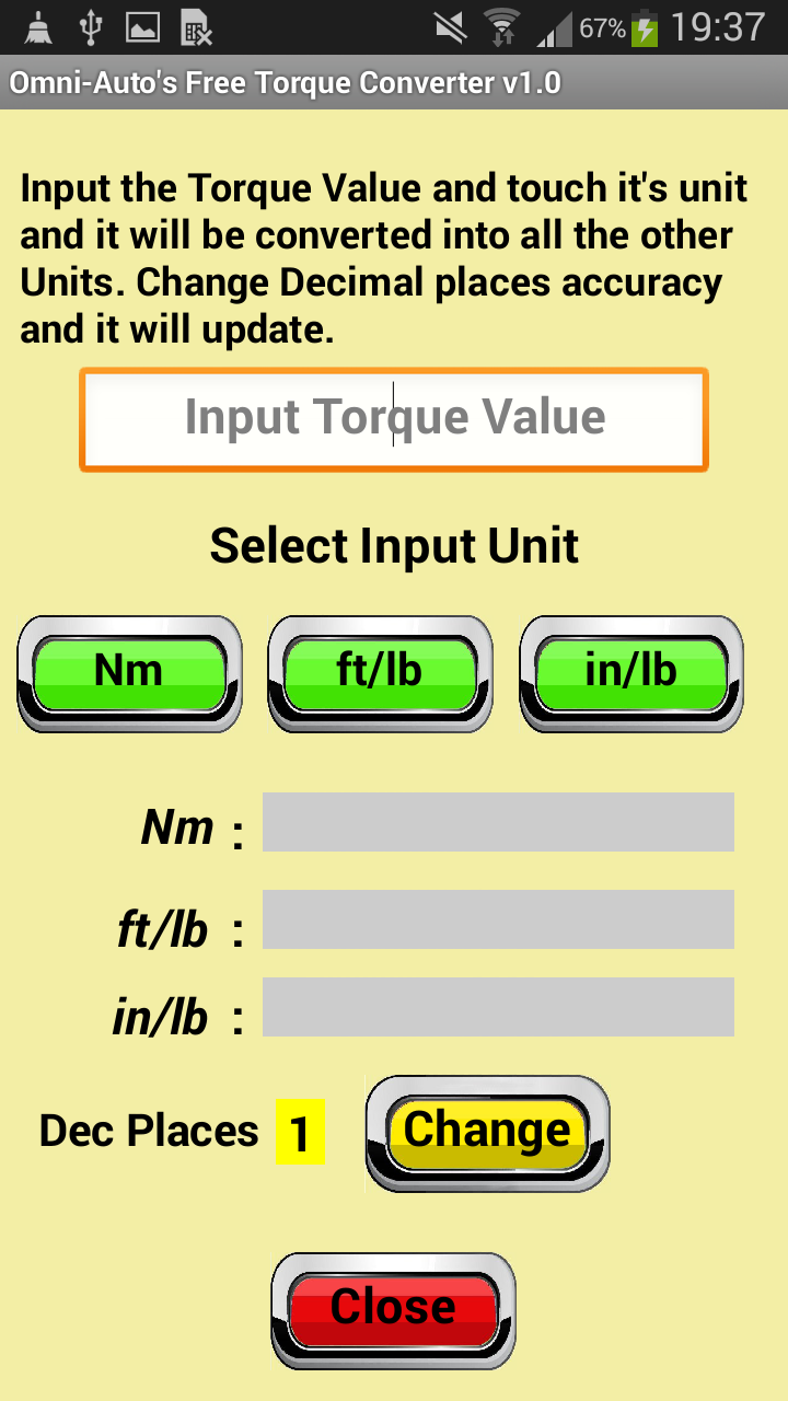 Torque Converter for Android