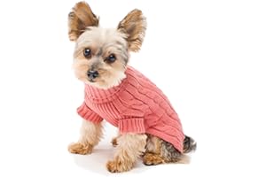 Stinky G Turtleneck Dog Sweater Millennium Pink Size #10