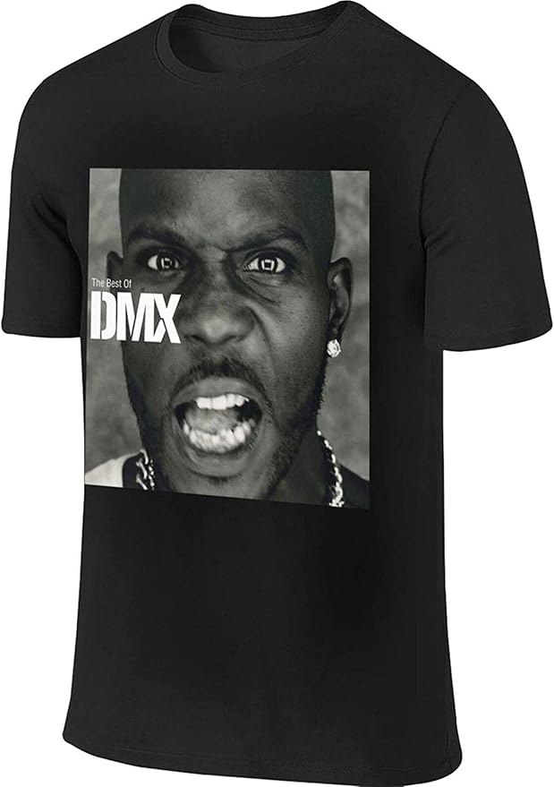 WFYY Septrings DMX The Best of DMX Men&rsquo;s Cotton T-Shirt Crew Neck Short