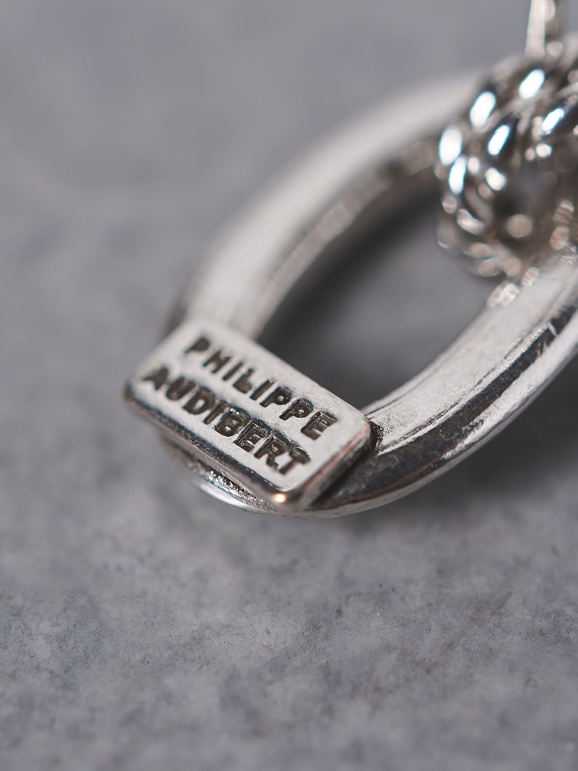 Amazon ユナイテッドアローズ Philippe Audibert フィリップオーディベール Kara サークル チェーンピアス 0700 Silver 07 Free ピアスキャッチ 通販