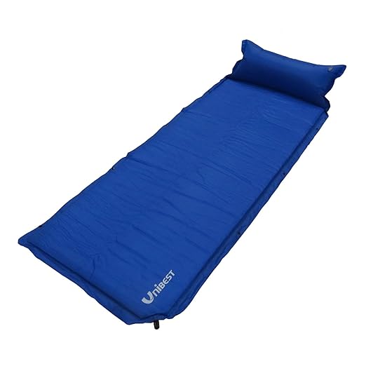 Campingmatte Aufblasbare Luftmatratze Wasserdichte Schlafmatte Mit Kissen Kleines Packmass Fur Outdoor Wandern Reise Elepowstar Isomatte Selbstaufblasend Camping Outdoor Isomatten