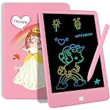 TEKFUN Toddler Toys Age 2-4 Girls Gifts for 3 4 5 6 7 Year Old, LCD Writing Tablet Drawing Board 8.5" Colorful Drawing Pad fo