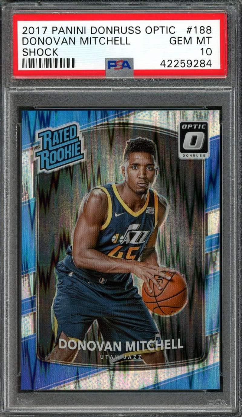 Amazon.com: 2017-18 panini donruss optic shock #188 ...
