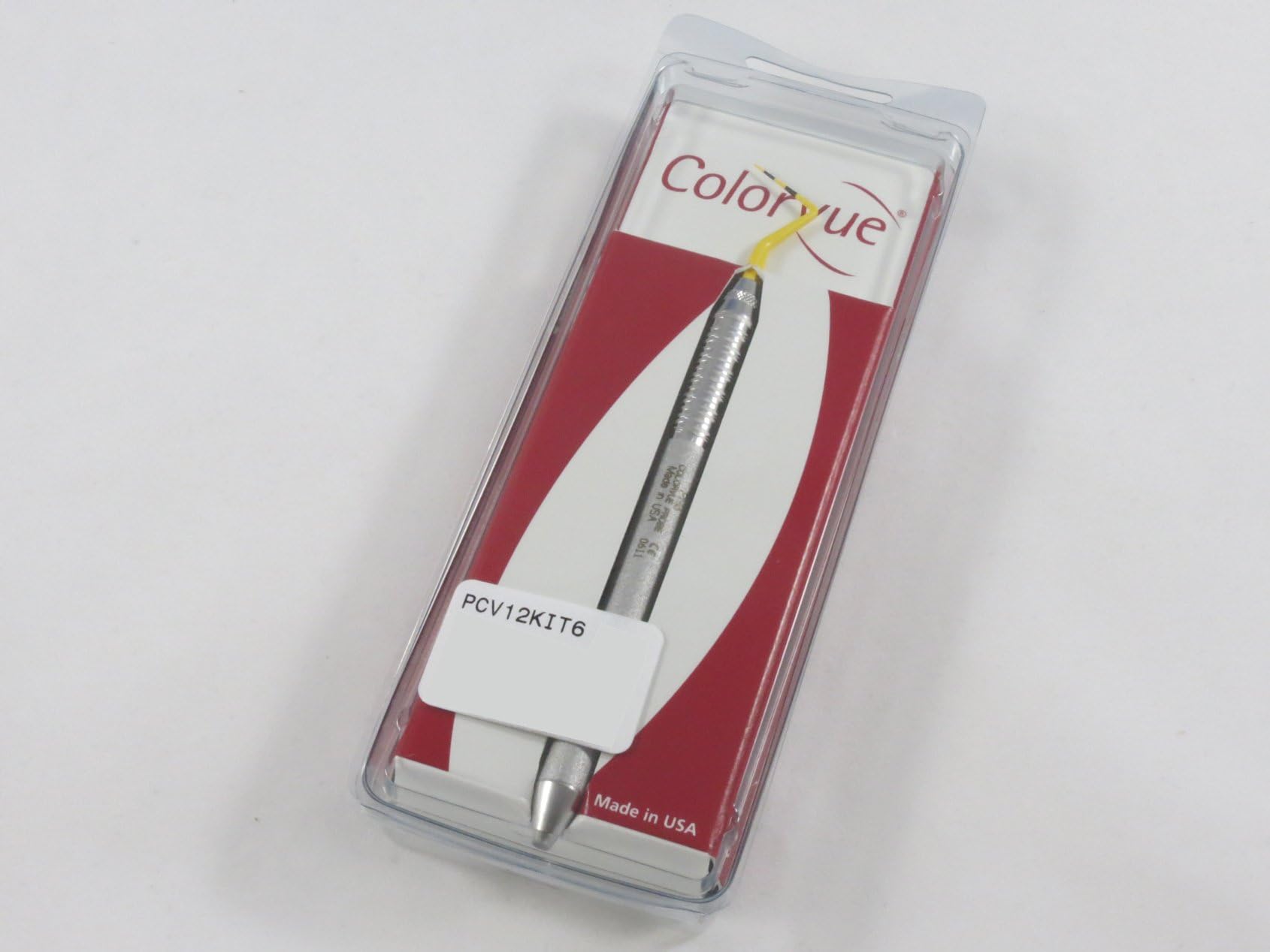 Dental Colorvue Probe Kit No 12 6 Tips and Handle PCV12KIT6 HU FRIEDY Original