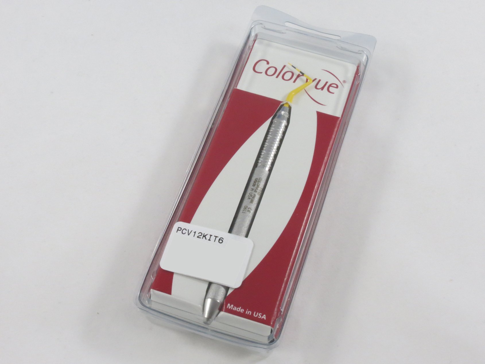 Dental Colorvue Probe Kit No 12 6 Tips and Handle PCV12KIT6 HU FRIEDY Original