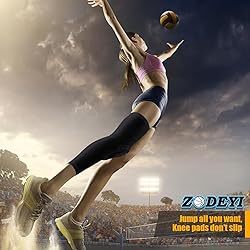 ZODEYI Knee Pads Wrestling Knee Sleeve Compression