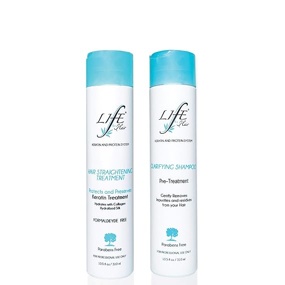 Amazon.com : Life For Hair Luxury Formaldehyde - Free Keratin Treatment