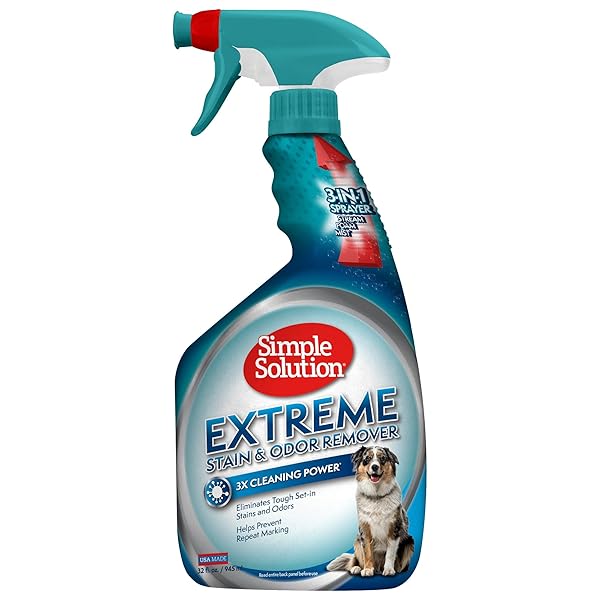 SIMPLE SOLUTION EXTREME PET STAIN AND ODOR ELIMINATOR...