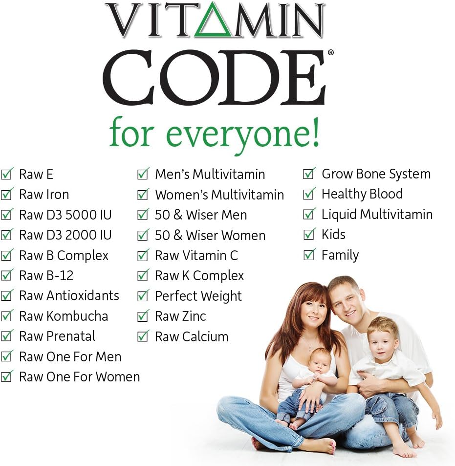 Garden of Life Raw Calcium Supplement - Vitamin Code Whole Food Calcium Vitamin for Bone Health, Vegetarian, 120 Capsules Packaging May Vary: Health & Personal Care