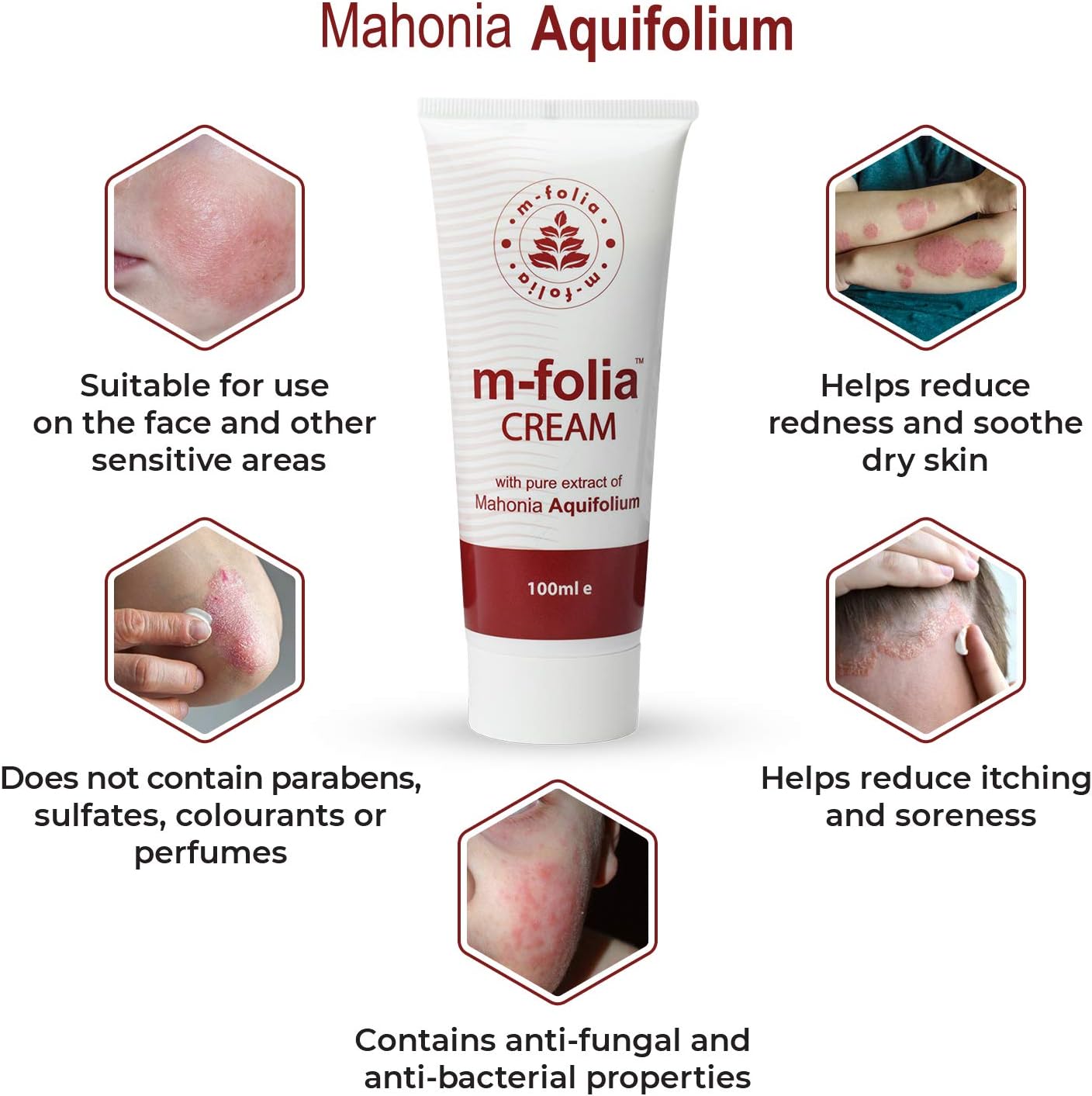 M-FOLIA Psoriasis Cream Multipack (3 x 100ml). A Rich - Image 3