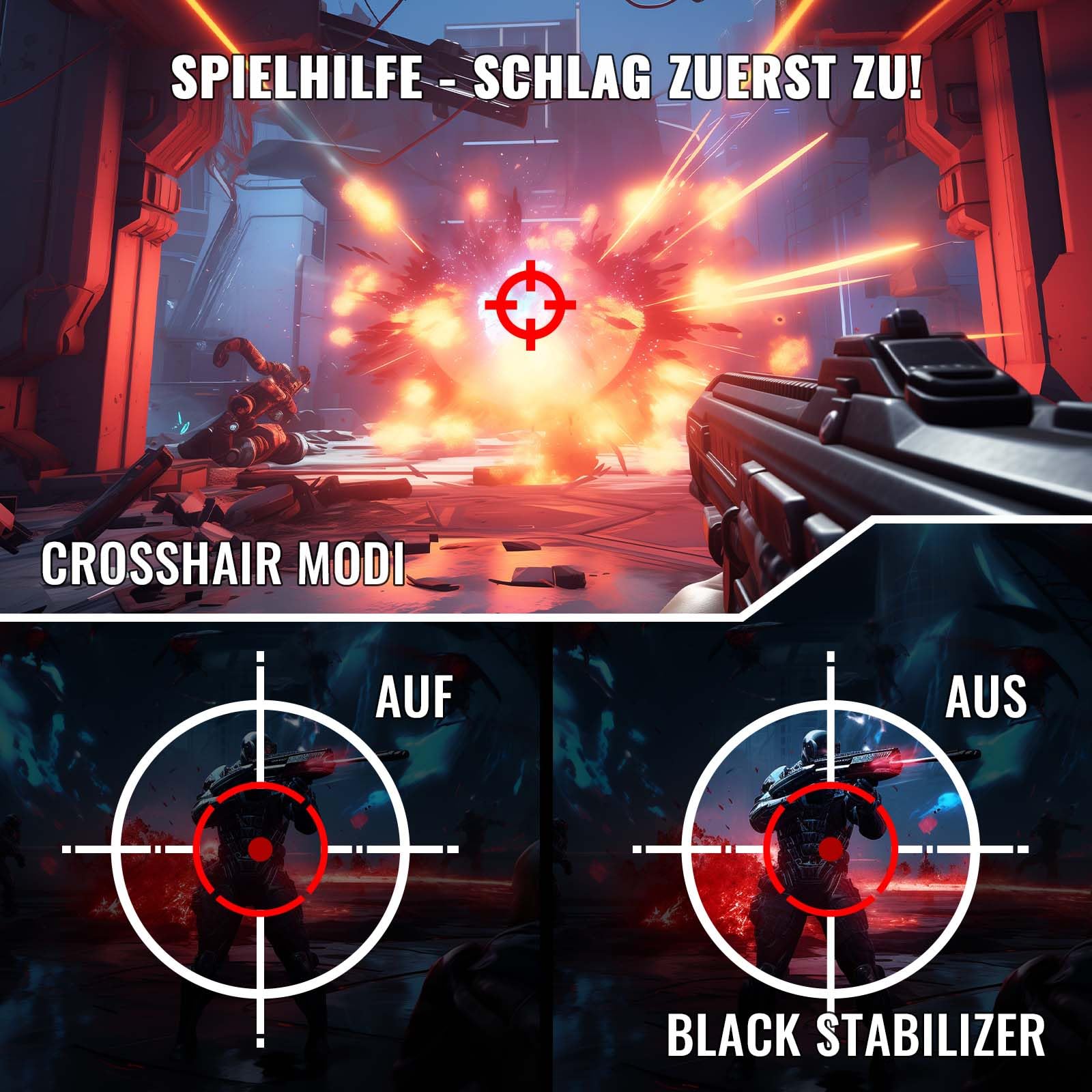 Minifire Gaming Monitor 24 Zoll, 180 Hz, 1ms, FreeSync, Full HD(1920 x 1080), Rahmenlos Bildschirm, Einstellbar, Low Blue Light, HDR 10,300Nits, sRGB 110%, 4000:1 Kontrast, HDMI 2.0&DP 1.2(MFG24F4L) 5