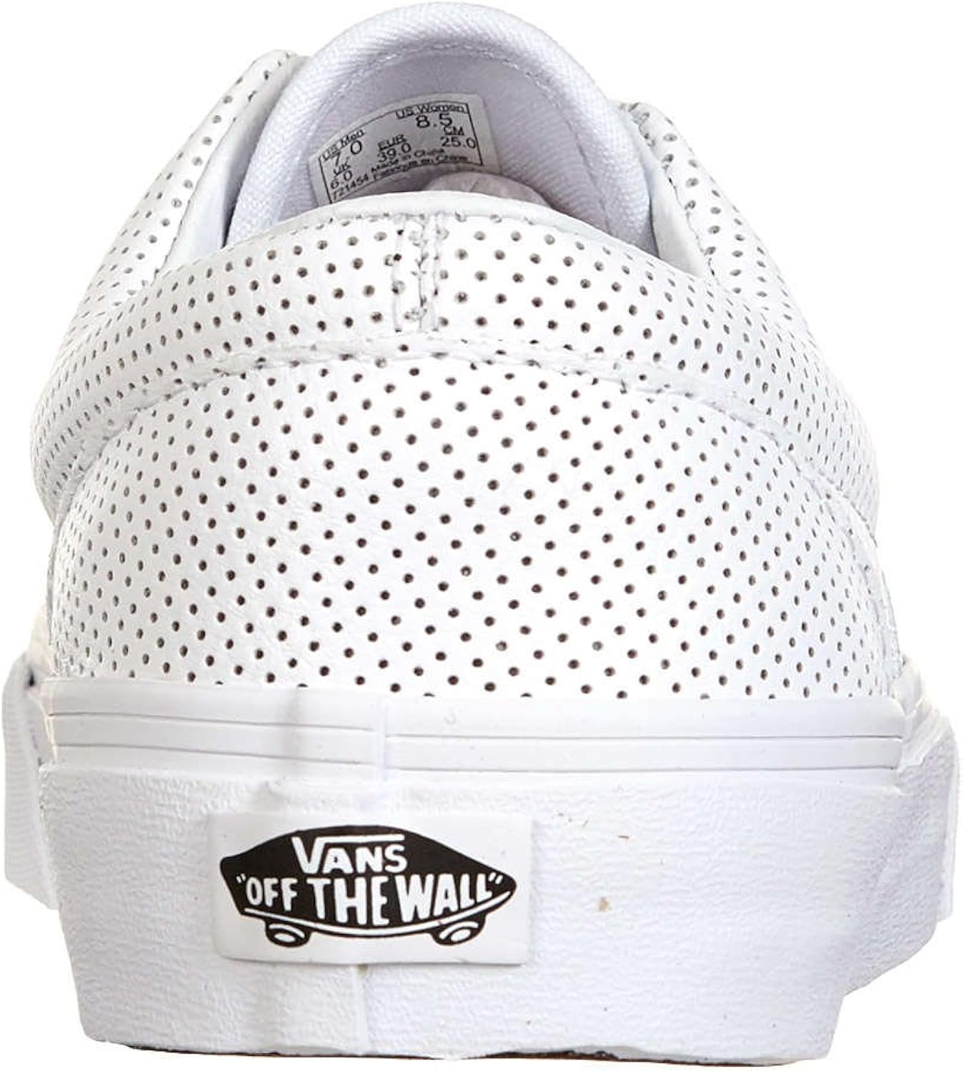 Vans weiß leder herren Clearance