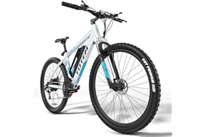 Totem Electric Bike for Adults with 750W Peak Motor,10.4Ah Removable Battery and up to 80km,26" Commuting Mountain Bikes,21-S