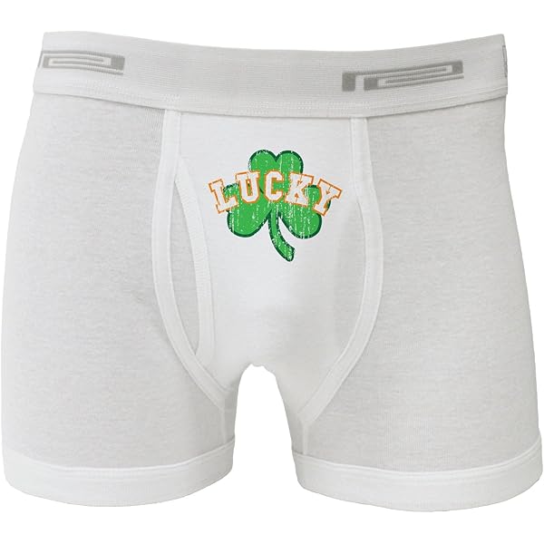 TOOLOUD Looking For Molly Boxer Briefs - White - Small at Amazon