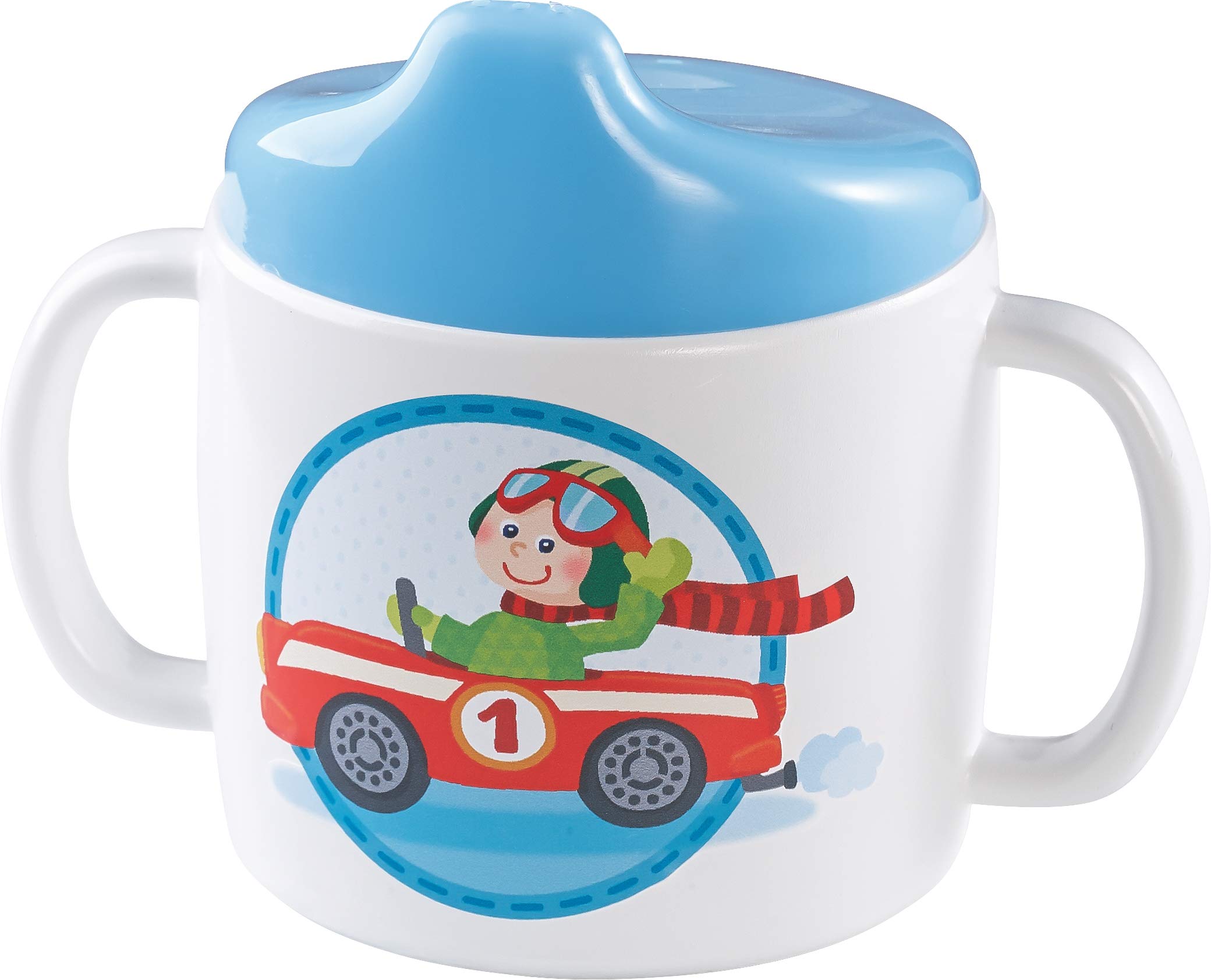 Haba kinderservies Baby drinkbeker Snelle sportwagen