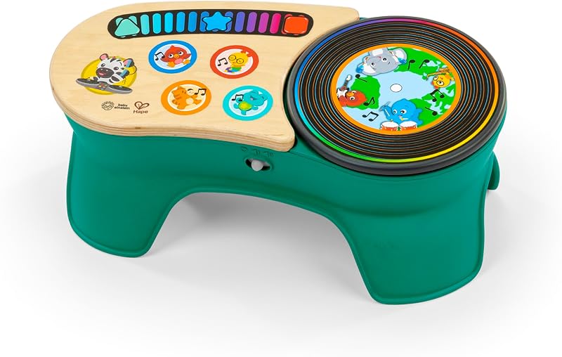 Baby Einstein Hape DJ Discovery Magic Touch Turntable Musical Toy 6M+