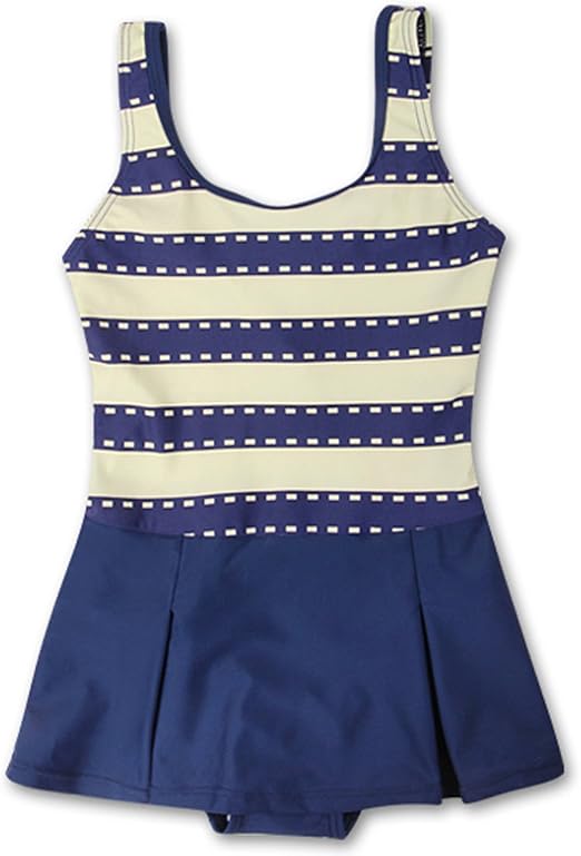 Girls Swimwear Junior Skirted Bathing Suit One Piece