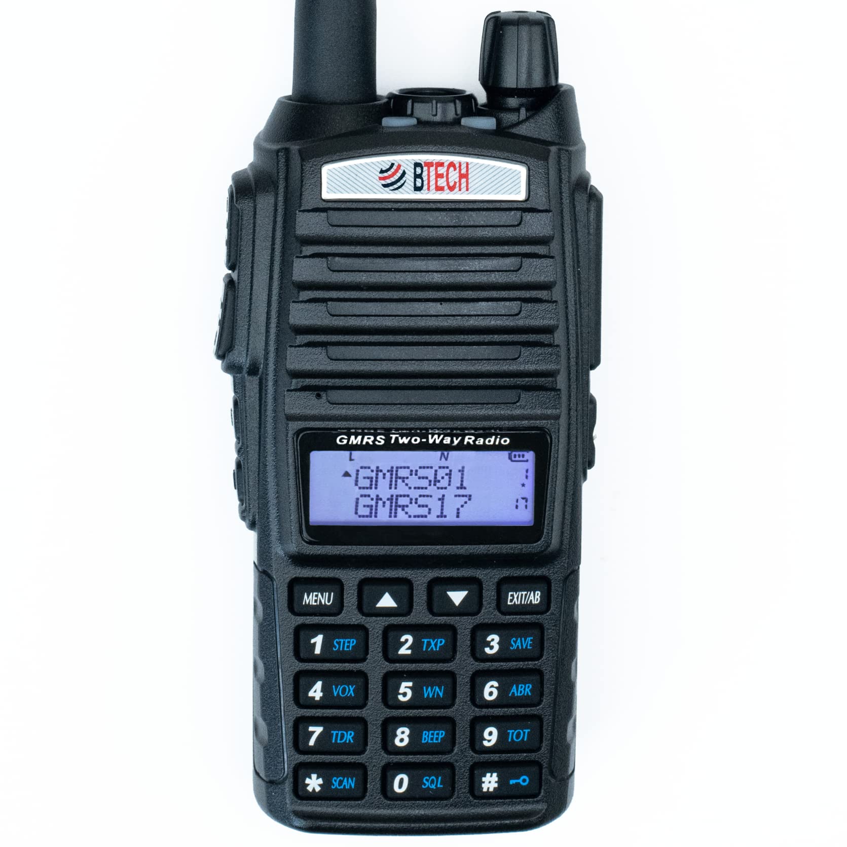 BTECH GMRS-V2 5W 200 Fully Customizable Channels