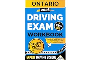Ontario G1 Driving Exam Workbook: Everything You Need to Pass the Your Driving Test with Ease (Canada Driving Exam)