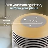 Blueair Mini Restful Sunrise Clock Air Purifier with HEPASilent USB-C view 5