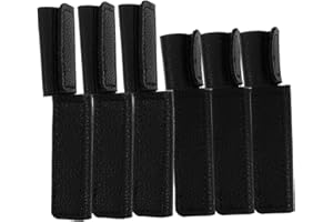 Levemolo 6pcs Trombone Pu Guard Accessories Set, Wear-resistant Non-slip Hand Covers for Brass Instrument