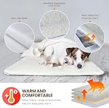 GingerUPer Self-Heating Pet Pad 60x45 cm Cat Dog Blanket With Washable Cover view 2