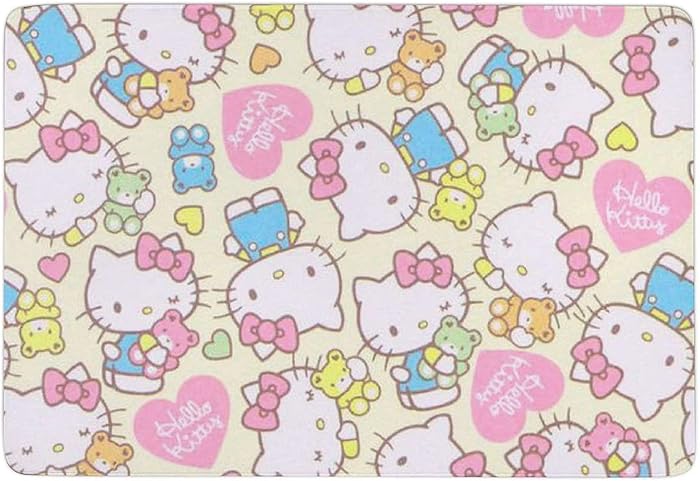 zinanzixun Super Soft Indoor & Outdoor Modern Hello Kitty Area Rugs,Suitable for Children Bedroom Home Decor Nursery Rugs - 60 X 40 in