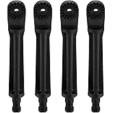 Soulchen 4 Pack Fishing Rod Holder Extension for Boat Height Extender | Raises Holders Vertically, Fits Standard Fishing Support Mounts, Durable Black Plastic for Boat Multi-pole Setup