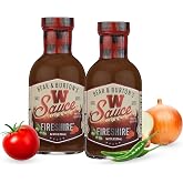 Bear and Burton's Fireshire Worcestershire Spicy Sauce - 12 Oz. - 2-Pack | Spicy Worcestershire Sauce for Bold Flavors | Perfect Steak Marinade and Dressing Add-In, Made with Whole Ingredients in USA
