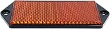 AB Tools Amber Large Rectangular Side Reflector 4 Pack TR067 126x51x7mm view 5
