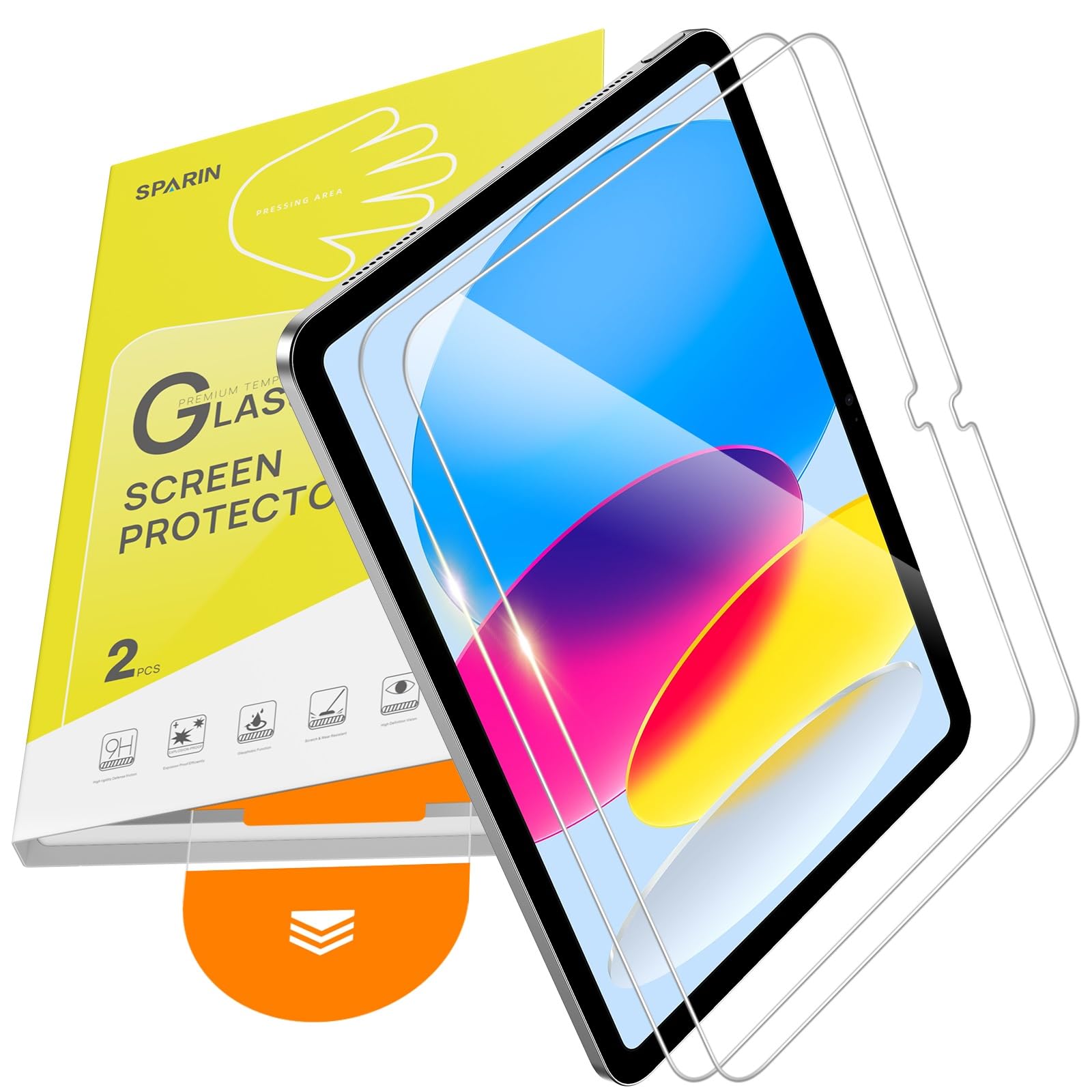 Photo 1 of ***MISSING PARTS***
SPARIN Screen Protector for iPad A16 11 inch 11th/10th Generation 10.9 Inch (2025/2022), Tempered Glass with Auto Application Tray for iPad 11/10 Gen, Easy Installation, Case Friendly, 2 Pack