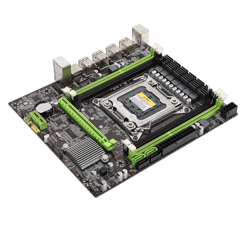 Hilitand Desktop Computer Motherboard,LGA2011 X79G Integrated RTL8111H Gigabit Network Card Replacem