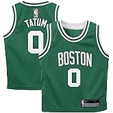 Jayson Tatum Boston Celtics NBA Kids 4-7 Green Icon Edition Player Jersey